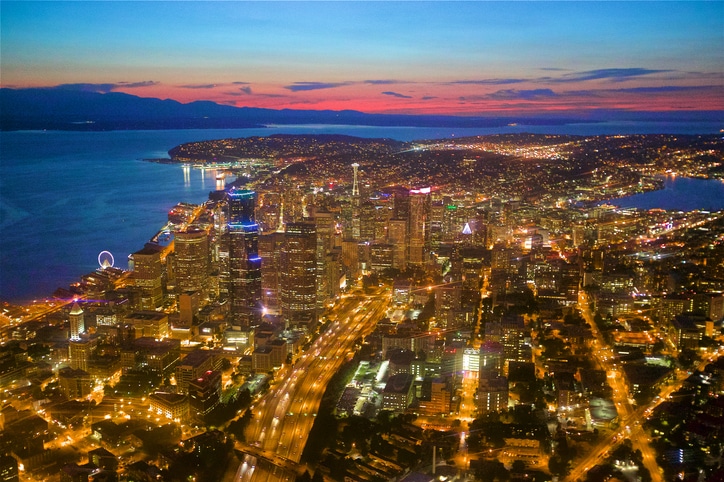 Aerial View of Seattle