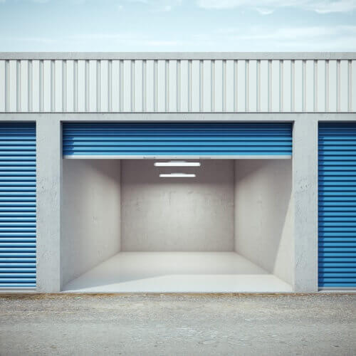 climate controlled storage unit